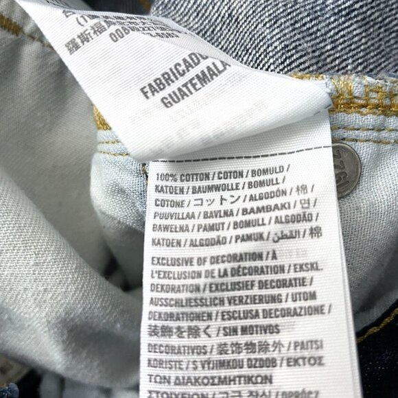 Hollister Men's Skinny Jeans Straight Leg Button Fly Distressed size 28 x 30 - Picture 7 of 8